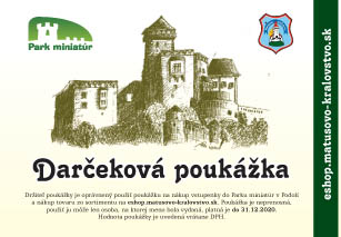 darcekova poukazka park miniatur 1