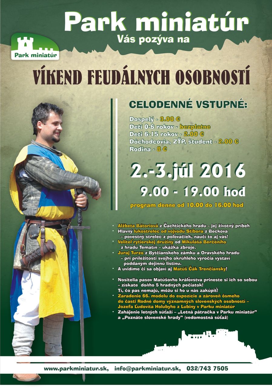 vikend feudalnych osobnosti